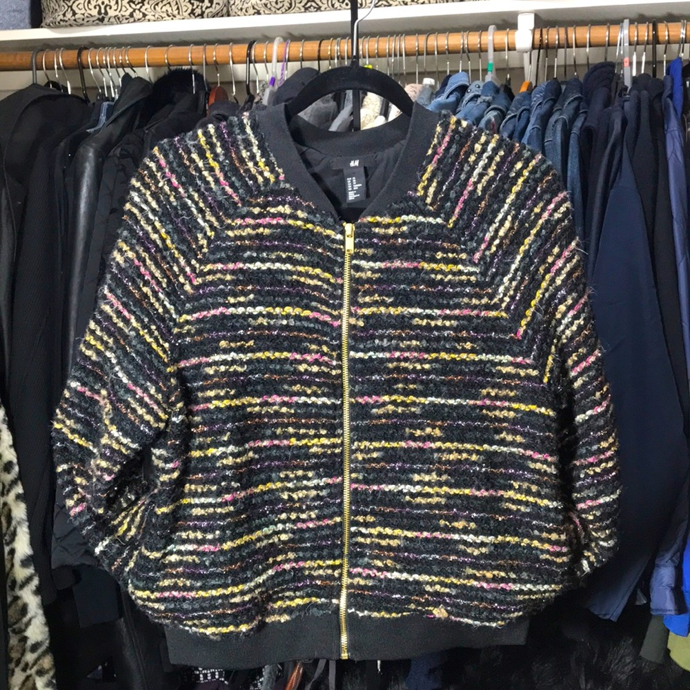 H&M Holiday Sweater Jacket